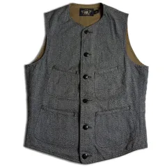 RRL JASPE VEST ごま塩 XS シンチバック ダブルアールエル 2000000012193のサムネイル