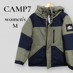 【美品】【新品タグ付き】 ★毎年好評のショート丈ダウン★ キャンプセブン CAMP7 『撥水加工で急な天候の変化にも対応可能』ダウンジャケット 【M】