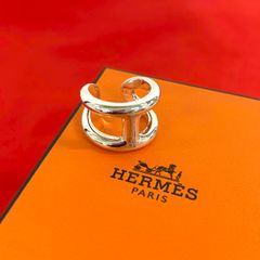 HERMES エルメス】リマ PM55 リング シルバー 15号 - メルカリ