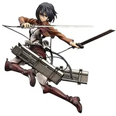 【中古】「非常に良い」進撃の巨人 ミカサ・アッカーマン 1/8スケール PVC製 塗装済み完成品フィギュア