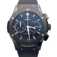 HUBLOT ウブロ クラシックフュージョン ブラックマジック 腕時計 521.CM.1171.RX メンズ セラミック ラバー ブラック 中古のサムネイル
