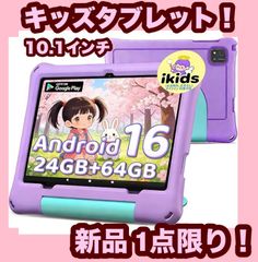 キッズタブレット Wi-Fiモデル 知育アプリ 学習アプリ Android16