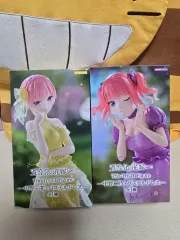 五等分の花嫁 中野 一花 中野 にの 二乃 ドレス フィギュア セット