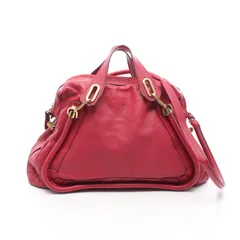 クロエ Chloe ハンドバッグ パラティ ラージ 2WAY ローズピンク レザー パラティ ラージ レディース Used B