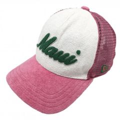[Excellent Condition] New Era Mesh Cap, Pink x White, Terry Cloth, Women's Golf Wear