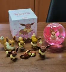 ポケモン フィギュア モンスターコレクション ガチャ イーブイ セット & ウォーター ボール + サービス