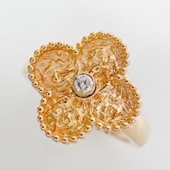中古】シャネル CHANEL カメリア ペンダント トップ 1PDダイヤモンド