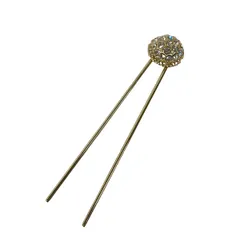acca(アッカ) アクセサリー美品  - ゴールド×クリア かんざしのサムネイル