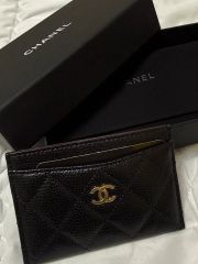 新品未使用】CHANEL 長財布 ネイビー キルティング - メルカリ