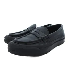 コンバース CONVERSE JACK PURCELL 1935 コインローファー シューズ レザー 25cm 黒 ブラック 1AD043 /FF