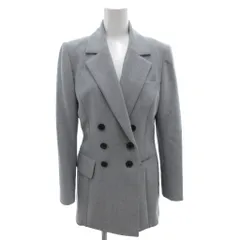フォクシーニューヨーク FOXEY NEW YORK COLLECTION テーラードジャケット ブレザー ダブル 38 グレー 39225 /FFのサムネイル