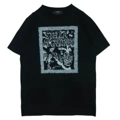 Stella McCartney ステラマッカートニー 23 OLD BOND ST. LONDON グラフィックプリント 半袖 Tシャツ ブラック系 M【美品】【中古】のサムネイル