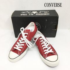 EB921 日本製 コンバース スニーカー US8.5 約27cm レッド - メルカリ