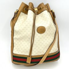 GUCCI GGプラス 巾着 ショルダーバッグ - メルカリ