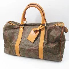 エトロ ETRO ボストンバッグ ペイズリー柄 ブラウン 茶系 のサムネイル