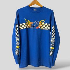 FRISCO CHOPPERS 長袖カットソー ペンキ フェード 袖プリント - メルカリ