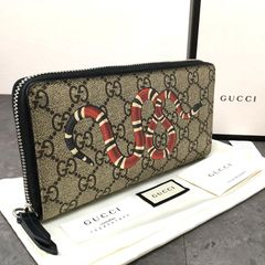 GUCCI グッチ GGスプリーム クーリエ 長財布 虎とUFO - メルカリ