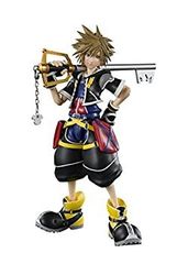 [중고](매우 좋은) SH 피규어츠 킹덤 하트 소라(KINGDOM HEARTS II) 약 130mm ABS&PVC&금속(사슬 파트)제 도장이 끝난 가동 피규어