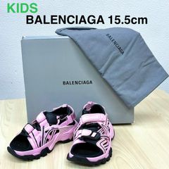 BALENCIAGA キッズ トラックサンダル ピンク 16.5cm - メルカリ
