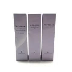 未開封 SHIROSAE しろさえ トリニティーライン ホワイトニング ジェル 薬用美白 リンクルクリアジェル 50ｇ 3本 セット スキンケア m15641のサムネイル