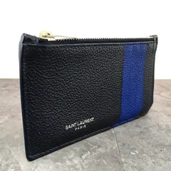470 送料込み！ 極美品 Saint Laurent フラグメントケース ブラック スマートウォレット