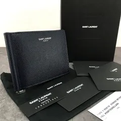 送料込み！ 未使用品 Saint Laurent マネークリップ 箱付き YSL 二 