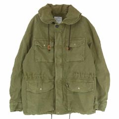 visvim ファー付きミリタリージャケット ベージュ - メルカリ