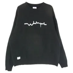 WTAPS ダブルタップス 21AW 212MADT-KNM02 VIBES SWEATER バイブス セーター ニット ブラック系 X03【中古】のサムネイル