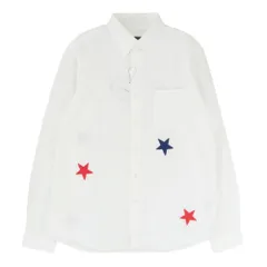 SOPHNET. ソフネット 17SS SOPH-170068 STAR EMBROIDERY B.D SHIRT スター 刺繍 ボタンダウン 長袖 シャツ ホワイト系 M【美品】【中古】のサムネイル