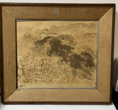 永都康之 パリ 絵画 額装 美品 アート インテリア アンティーク - メルカリ