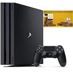 【中古】「非常に良い」PlayStation 4 Pro ジェット・ブラック 1TB (CUH-7200BB01) （特典） オリジナルカスタムテーマ (配信)