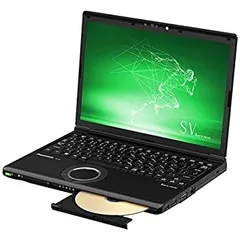 【中古】「非常に良い」パナソニック (Panasonic) モバイルノートPC レッツノート CF-SV8LDUQR ブラック ［Win10 Pro・Core i7・12.1インチ・・SSD 256GB・メのサムネイル