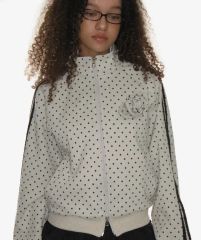 CRANK rose dot track jacket - メルカリ