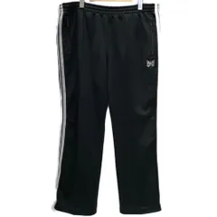 ニードルス Needles トラックパンツ Track Pant Poly Smooth SX406 ジャージ ブラック XLサイズ 201MB-1468