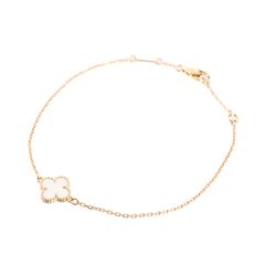 美品 ヴァンクリーフ＆アーペル ブレスレット スウィートアルハンブラ
