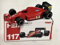 未使用品】トミカ No.117 フェラーリ F1 中国製 - メルカリ