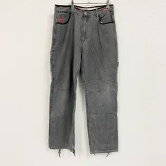 ECKO unltd　エコーアンリミテッド　ペインターパンツ　ジップフライ　灰色　グレー　W36サイズ　古着【値引き交渉OK！】のサムネイル