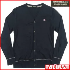 BURBERRY BLACK LABEL バーバリーブラックレーベル 廃盤 カーディガン ニット L 黒 ブラック セーター 3 ニット_セーターサイズL一覧←SEULB屋着古← TY4496のサムネイル