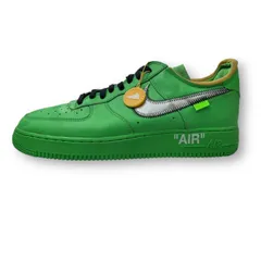 NIKE × OFF-WHITE Air Force 1 Low Brooklyn コラボ エアフォース スニーカー ナイキ × オフホワイト DX1419-300 29.5cm (94326A)のサムネイル