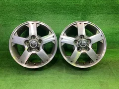 三菱 MITSUBISHI 純正 パジェロミニ  2本 ホイール アルミ ポリッシュ 15インチ 5.5J 5穴 2本 114.3 +46 MR961594のサムネイル