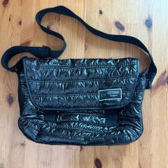 DOLCE&GABBANA ナイロン ショルダーバッグ ボディバッグ ブラック