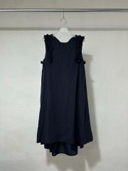 YOKO CHAN】ヨーコチャン 美品 ヘムフレアドレス 36 ブラック - メルカリ