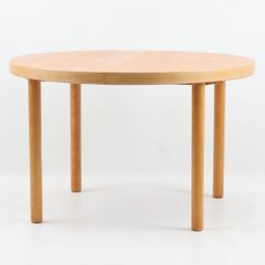 MASTERWAL ロンド ダイニングテーブル 直径120cm ブラックチェリー