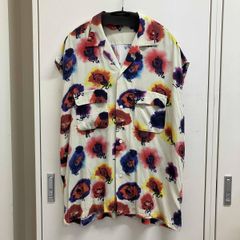 プラダ PRADA フローラルプリントシャツ 半袖 38 美品 - メルカリ