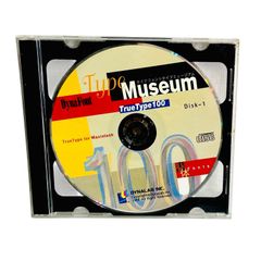 TypoMuseum TrueType 100 2枚組CD-ROM DynaFont Type Museum TrueType 100 Mac - メルカリ