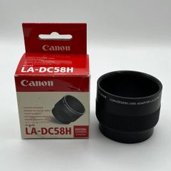 ほぼ未使用品 Canon LA-DC58K コンバージョンレンズアダプター - メルカリ