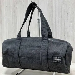 PORTERトートバッグ　吉田カバン ポーター スモーキー ドラム型 ボストンバッグ ブラック 黒　廃盤