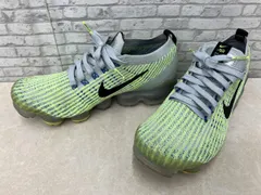 NIKE ナイキ AIR VAPORMAX FLYKNIT 3 AJ6900-005 スニーカー ランニングシューズ 26.5cm イエロー×グレー