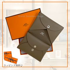 HERMES 極美品 エルメス カルヴィデュオ シェーブル ノワール黒刻印W 