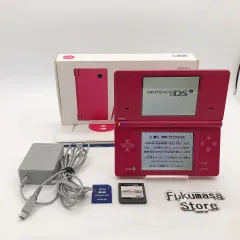 【動作確認済み】ニンテンドーDSi ピンク 本体 セット 箱つき ゲームソフト SDカード 任天堂